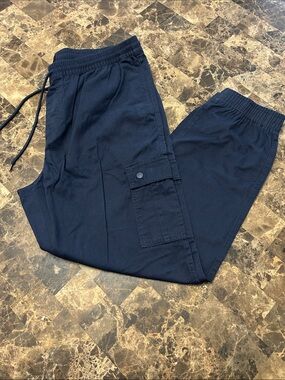 NWT 🆕 Buffalo Men's Navy Cargo Jogger Pants XXL